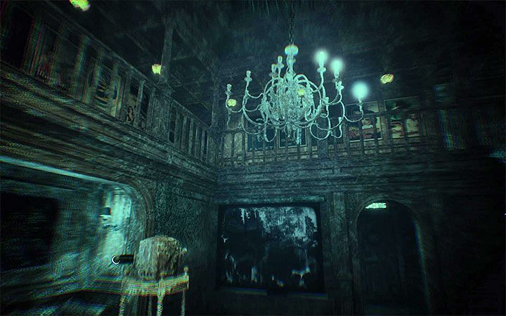 Na sam koniec czwartego aktu czeka cię jeszcze trochę liniowej eksploracji - Obszar z armatami | Solucja Layers of Fear 2 - Layers of Fear 2 - poradnik do gry