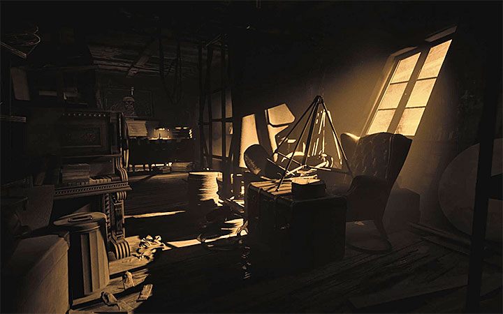 Rozwiązywaniem tej zagadki musisz zająć się po dotarciu do biura - Zagadka z rakietą | Rozwiązanie zagadki w Layers of Fear 2 - Layers of Fear 2 - poradnik do gry