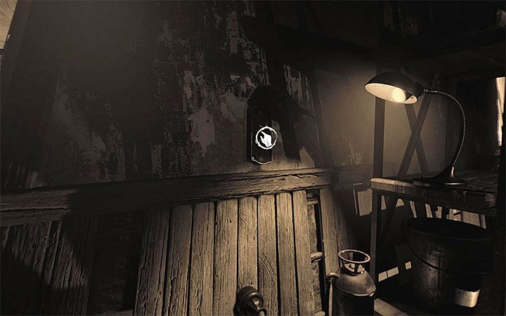 Wciśnij przycisk na ścianie żeby uruchomić rakietę - Zagadka z rakietą | Rozwiązanie zagadki w Layers of Fear 2 - Layers of Fear 2 - poradnik do gry