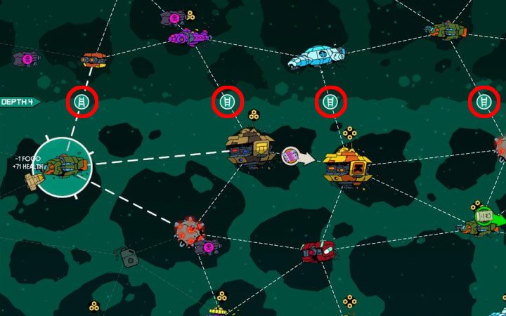 Początkowo może ci się wydawać, że w grze podróżuje się tylko w prawo - Czym są Głębiny Mgławicy (Nebula Depths) w Void Bastards? - Void Bastards - poradnik do gry