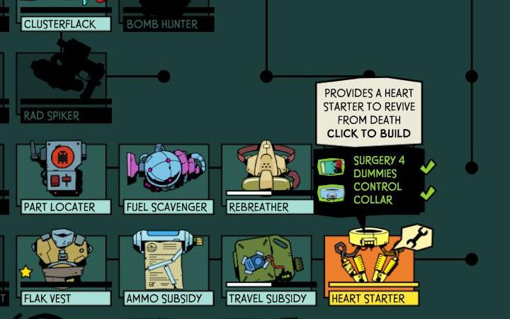 Rozruszniki serca niestety nie są domyślnie dostępne i żeby to zmienić musisz zakupić projekt Heart Starter (powyższy obrazek) - Jak zdobyć rozrusznik serca (Heart Starter) w Void Bastards? - Void Bastards - poradnik do gry