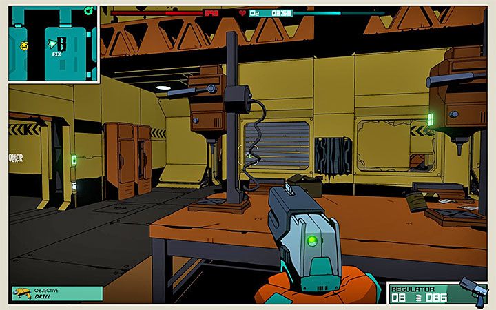 Ostatnia możliwość to odwiedzanie pomieszczeń FIX, które pojawiają się na statkach z dalszej części kampanii - Kiedy recykling jest opłacalny w Void Bastards? - Void Bastards - poradnik do gry