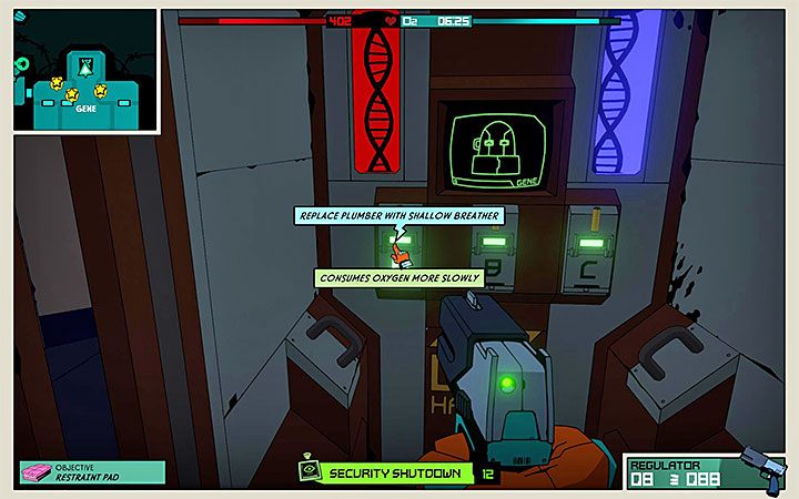 Inny sposób na zwiększenie zapasu tlenu dotyczy wejścia w posiadanie cechy (Trait) Shallow Breather - Jak odnawiać i zwiększać zapasy tlenu w Void Bastards? - Void Bastards - poradnik do gry