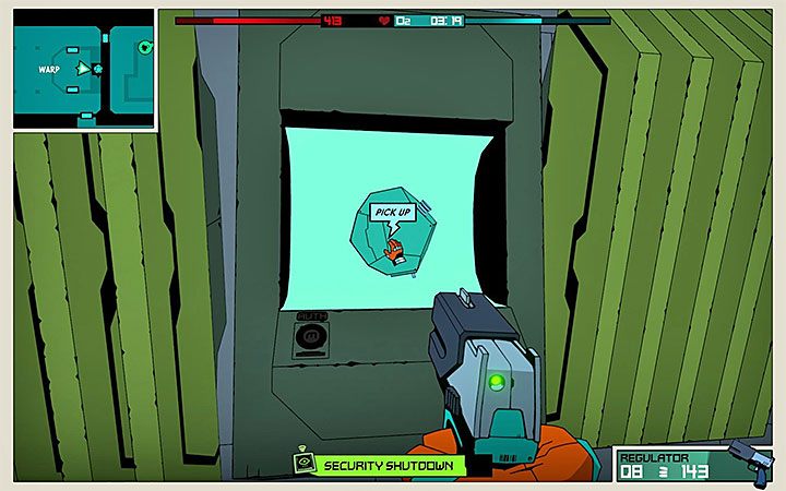 Otwórz skrytkę, dzięki czemu będziesz mógł zabrać klucz Warp Key - Jak zdobywać klucze Warp Key w Void Bastards? - Void Bastards - poradnik do gry