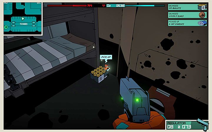 Najprostszy sposób pozyskiwania amunicji to rozglądanie się za lootem w trakcie eksploracji wrogich statków - Jak uzupełniać amunicję w Void Bastards? - Void Bastards - poradnik do gry