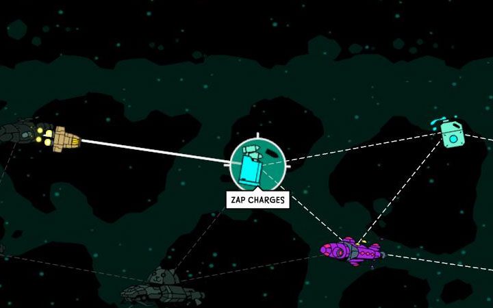 Ostatni z głównych sposobów to odnajdywanie paczek z amunicją na mapie mgławicy - Jak uzupełniać amunicję w Void Bastards? - Void Bastards - poradnik do gry