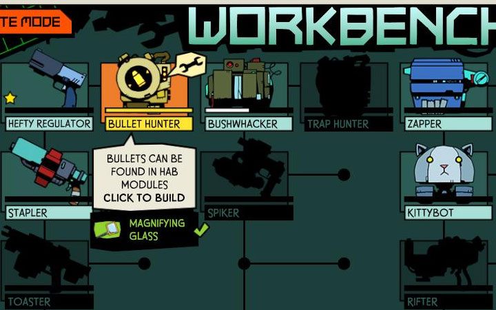 Swoje szanse odnajdywania większych ilości amunicji możesz zwiększyć dzięki kupowaniu projektów z grupy Hunter - Jak uzupełniać amunicję w Void Bastards? - Void Bastards - poradnik do gry