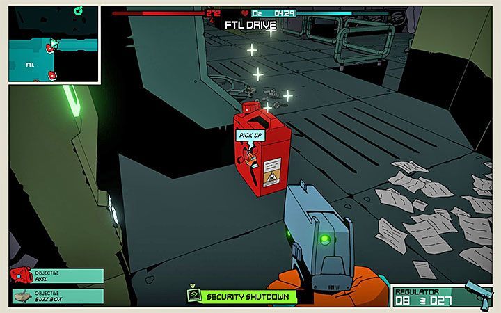 W pomieszczeniach FTL powinieneś odnaleźć co najmniej kilka kanistrów z paliwem - Jak zdobywać paliwo w Void Bastards? - Void Bastards - poradnik do gry