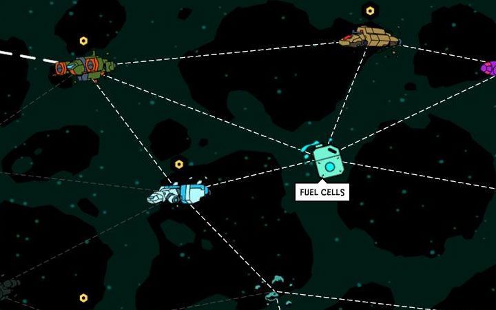 Trzeci sposób to odnalezienie paliwa na mapie mgławicy - Jak zdobywać paliwo w Void Bastards? - Void Bastards - poradnik do gry