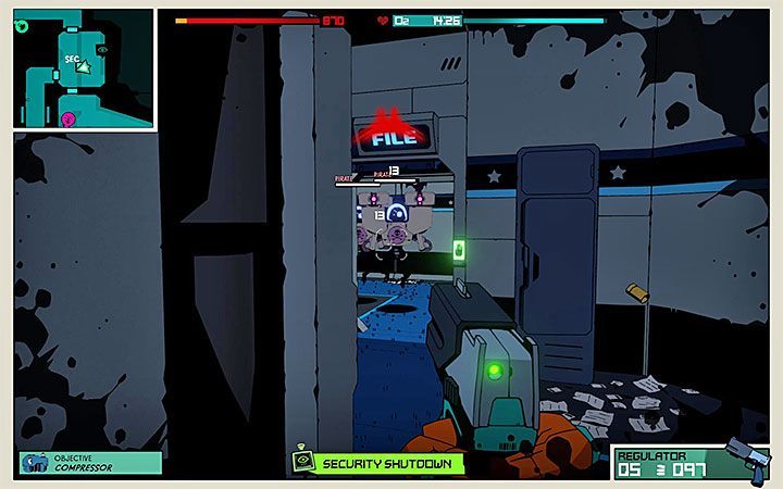 Od tego momentu jednostka piratów będzie podążała za twoim statkiem - Jak radzić sobie z piratami w Void Bastards? - Void Bastards - poradnik do gry