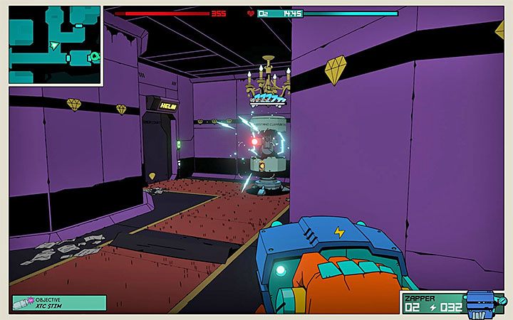 Wieżyczki są główną odmianą zabezpieczeń na badanych statkach - odmiany Gunpoint atakują z użyciem działek maszynowych, zaś odmiany Boompoint atakują z użyciem wyrzutni rakiet (i zadają przez to więcej obrażeń) - Jak pozbywać się wieżyczek i Secbotów w Void Bastards? - Void Bastards - poradnik do gry