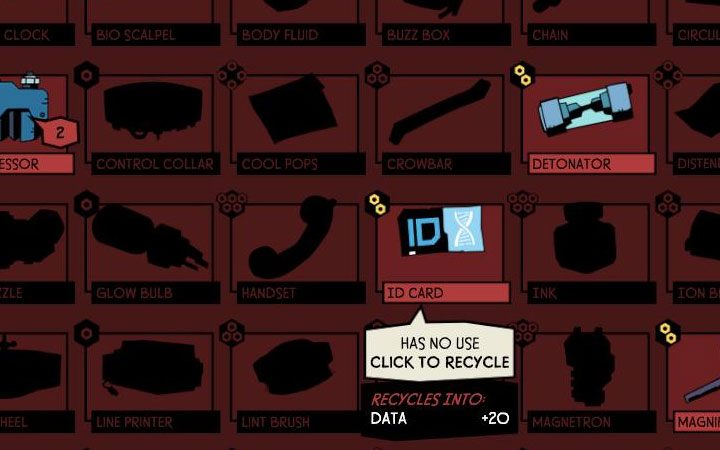 W miarę przechodzenia gry pospolite części będą po kolei stawały się bezużyteczne - Crafting w Void Bastards - Void Bastards - poradnik do gry