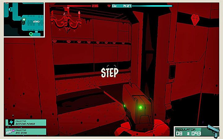 Już po przeniesieniu się na pokład wrogiego statku wrogów możesz z wyprzedzeniem namierzać dzięki komiksowym podpisom symbolizującym np - Walka w Void Bastards - Void Bastards - poradnik do gry