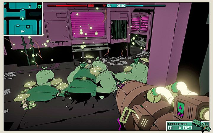 Trzeci negatywny status to mdłości (Nauseous) - Negatywne statusy w Void Bastards - Void Bastards - poradnik do gry