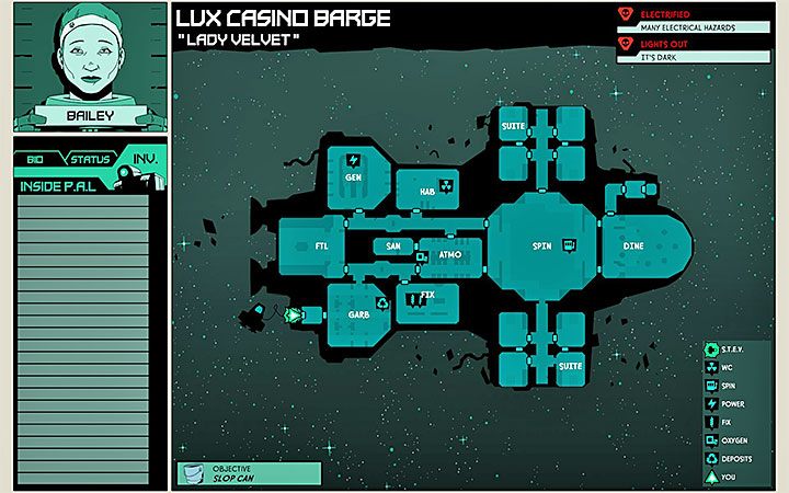 Na początek kilka ogólnych podpowiedzi i informacji - Rodzaje pomieszczeń na statkach w Void Bastards - Void Bastards - poradnik do gry