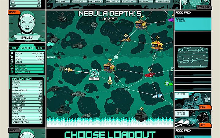 LOKACJA LUB OBIEKT - Unikalne lokacje i obiekty na mapie mgławicy w Void Bastards - Void Bastards - poradnik do gry