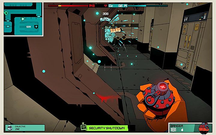 Banger najbardziej przypomina tradycyjne granaty - Najlepsze bronie i gadżety w Void Bastards - Void Bastards - poradnik do gry