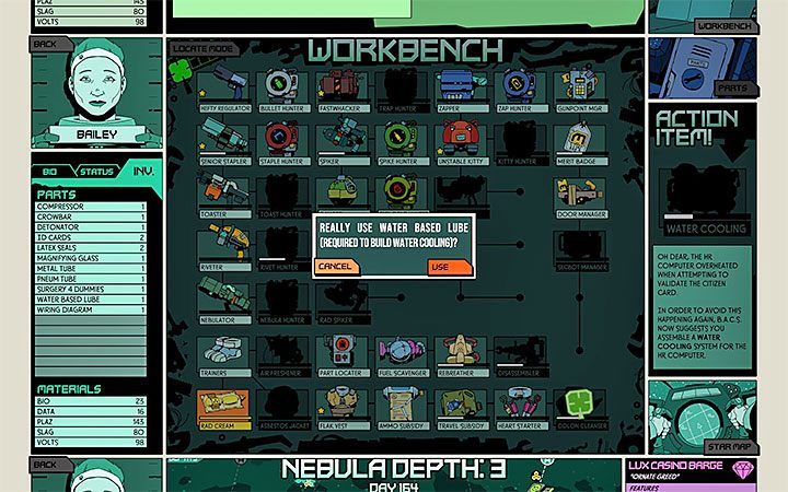 Poniżej zamieściliśmy zestawienie wszystkich czynności, które są wymagane do wyprodukowania przedmiotu fabularnego (Action Item) - Przedmioty fabularne (Action Items) | Opis przejścia kampanii w Void Bastards - Void Bastards - poradnik do gry