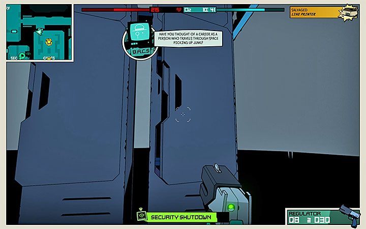 Po zadokowaniu na statku skup się wyłącznie na zlokalizowaniu poszukiwanej części - Przedmioty fabularne (Action Items) | Opis przejścia kampanii w Void Bastards - Void Bastards - poradnik do gry