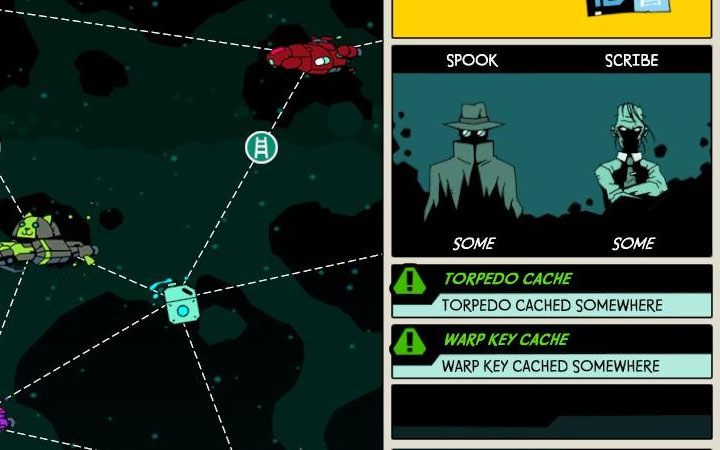 W początkowej części kampanii rozglądaj się za statkami, które w opisie mają informację o skrytce na torpedy (Torpedo Cache) - Jak zdobywać torpedy (Torpedoes) w Void Bastards? - Void Bastards - poradnik do gry
