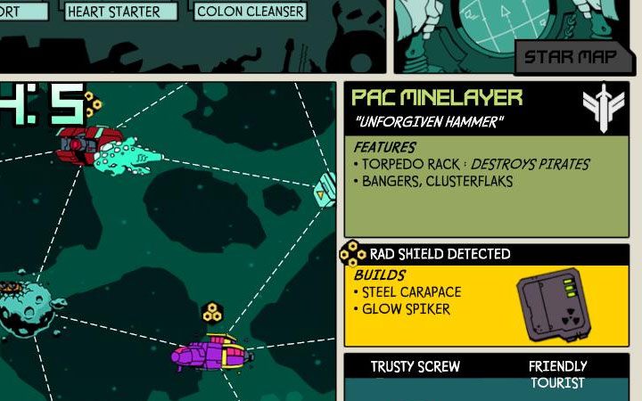 W dalszej części kampanii będziesz natrafiał na wrogie statki, które w opisie mają informację o stojaku na torpedy (Torpedo Rack) - Jak zdobywać torpedy (Torpedoes) w Void Bastards? - Void Bastards - poradnik do gry