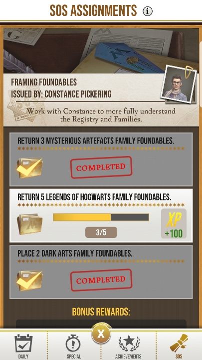 Zadanie 1 - Zadania SOS w Harry Potter Wizards Unite - Harry Potter Wizards Unite - poradnik do gry