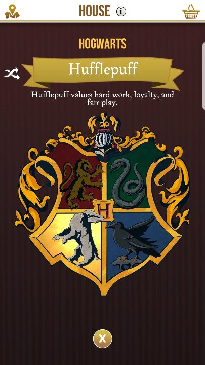 Gdy wyskoczy Ci nowe okno możesz po prostu wybrać dom - Jak wybrać dom w Harry Potter Wizards Unite? - Harry Potter Wizards Unite - poradnik do gry