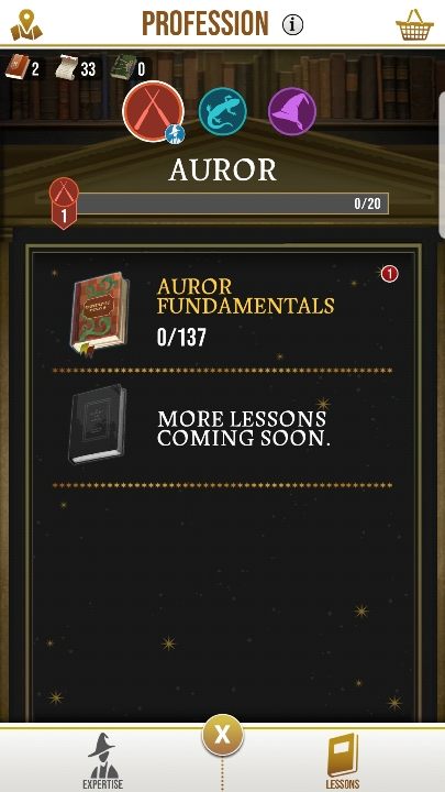 Tam znajdziesz trzy profesje do wyboru - Jaką profesję wybrać w Harry Potter Wizards Unite? - Harry Potter Wizards Unite - poradnik do gry