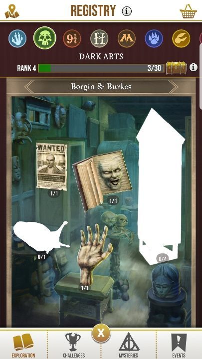 Borgin &amp - Rejestr i magiczne stowrzenia w Harry Potter Wizards Unite - Harry Potter Wizards Unite - poradnik do gry