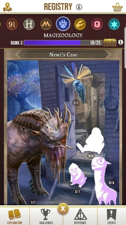 Newts Case / Walizka Newta - Rejestr i magiczne stowrzenia w Harry Potter Wizards Unite - Harry Potter Wizards Unite - poradnik do gry
