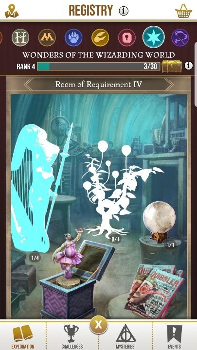 Room of Requirement IV / Pokój Życzeń IV - Rejestr i magiczne stowrzenia w Harry Potter Wizards Unite - Harry Potter Wizards Unite - poradnik do gry