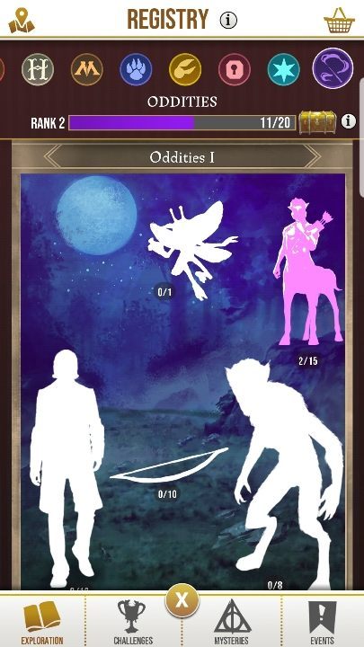 Oddities I / Osobowości I - Rejestr i magiczne stowrzenia w Harry Potter Wizards Unite - Harry Potter Wizards Unite - poradnik do gry