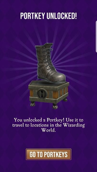 Po użyciu klucza musisz przejść określoną ilość kilometrów, aby móc otworzyć skrzynkę - Świstokliki w Harry Potter Wizards Unite - Harry Potter Wizards Unite - poradnik do gry