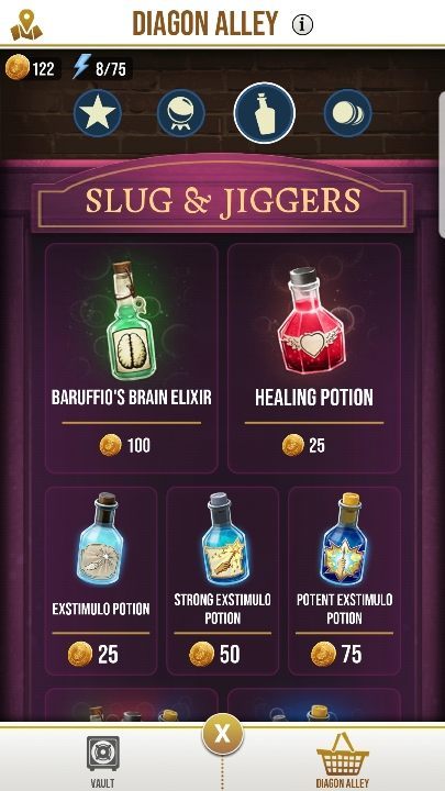 W trakcie walki możesz używać eliksirów - Jak walczyć w fortecach w Harry Potter Wizards Unite? - Harry Potter Wizards Unite - poradnik do gry