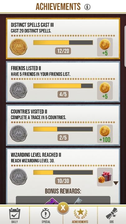 1 - Osiągnięcia w Harry Potter Wizards Unite - Harry Potter Wizards Unite - poradnik do gry