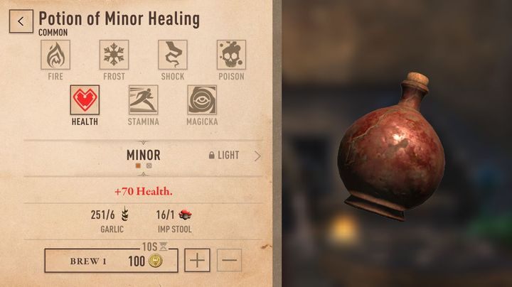 Dostęp do mikstur i trucizn gracz ma wyłącznie w trakcie misji oraz przemierzania lochów Abyss - Zaklinanie ekwipunku w The Elder Scrolls Blades - The Elder Scrolls Blades - poradnik do gry