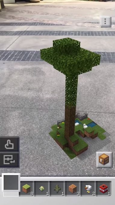Produkcja wykorzystuje kamery telefonów do przeniesienia świata Minecrafta do rzeczywistości - Jak wygląda rozgrywka w Minecraft Earth? - Minecraft Earth - poradnik do gry