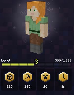 Punkty doświadczenia przyznawane są za czynności wykonywane w grze takie jak zbieranie bloków w trybie mapy czy czas spędzony na budowaniu oraz przygód - Jak awansować na wyższy poziom w Minecraft Earth? - Minecraft Earth - poradnik do gry