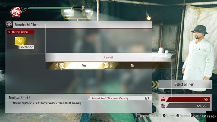 Zwykłe rany można zaleczyć posiłkiem w restauracji, czy przekąską z ekwipunku - są jednak ciężkie rany, które blokują na pewien czas pewną pulę paska zdrowia bohatera - Judgment: Porady na start - Judgment - poradnik do gry