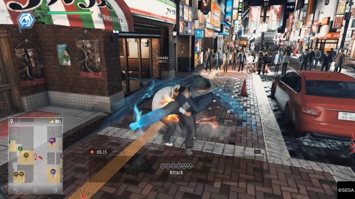 Po wstawkach filmowych, obejmiesz kontrolę nad głównym bohaterem - Takayuki Yagami - Judgment: Prolog - solucja, opis przejścia - Judgment - poradnik do gry