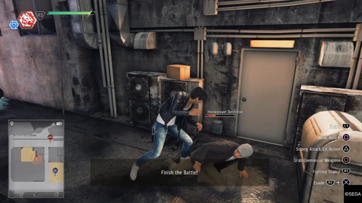 Czas teraz na pojedynek 1 vs 1 - Judgment: Prolog - solucja, opis przejścia - Judgment - poradnik do gry