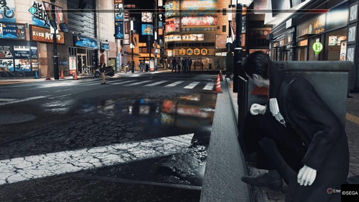 Podczas powrotu do Yagami Detective Agency dostaniesz telefon i będziesz musiał iść do baru Tender - Judgment: Rozdział 4 Skeletons in the Closet - solucja, opis przejścia - Judgment - poradnik do gry