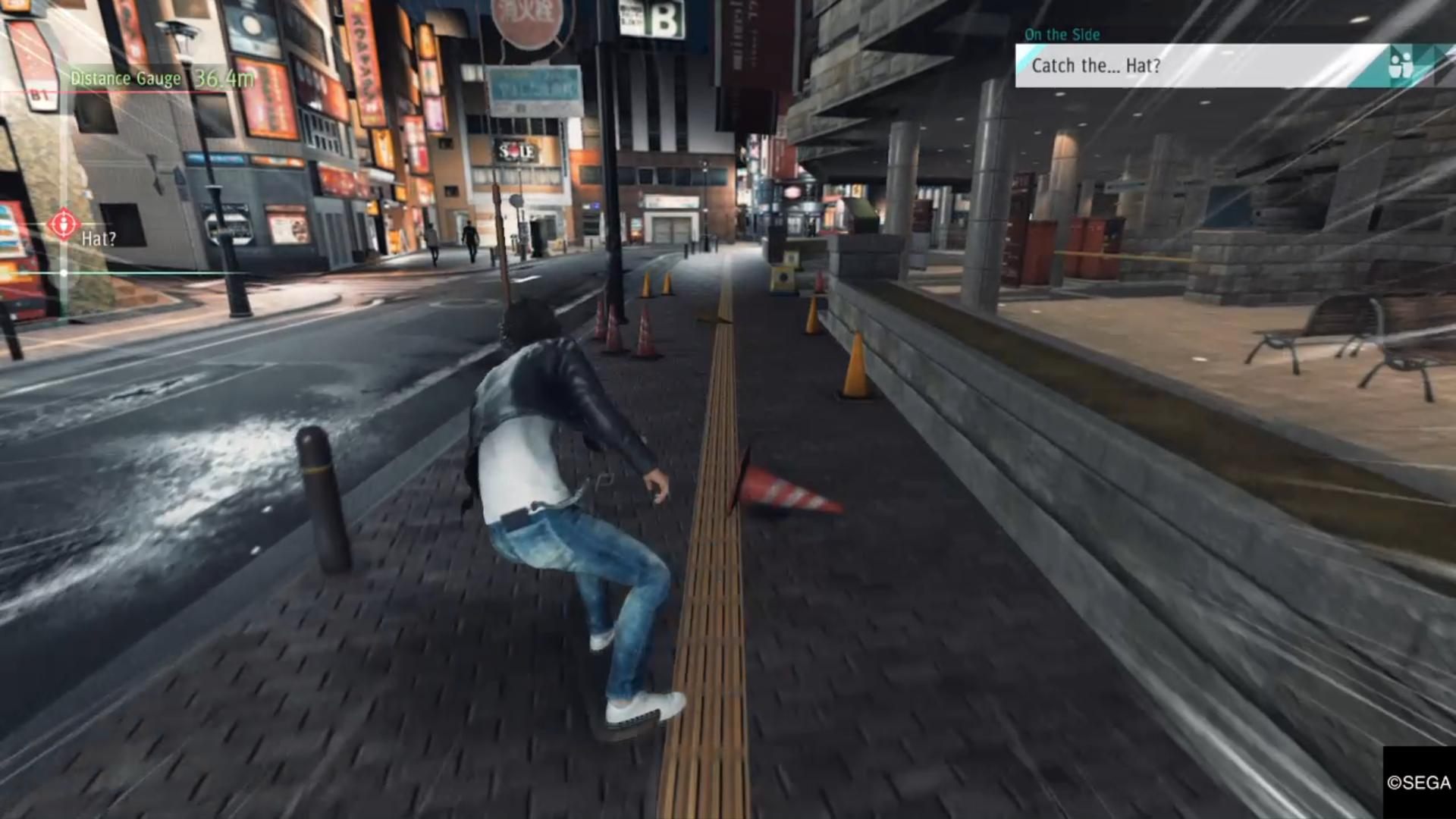 Opis: Yukkako spotkasz przed Yagami Detective Agency - Judgment: Ulice Kamurucho - solucja, opis przejścia, poboczne śledztwa - Judgment - poradnik do gry