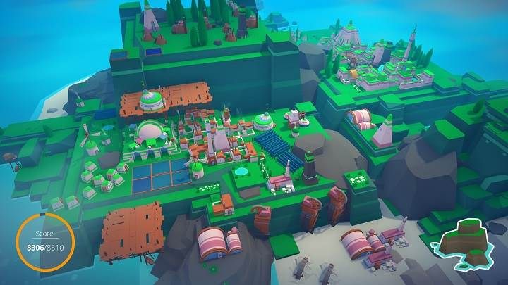 Podczas rozbudowywania naszej wyspy zapełniamy wskaźnik po prawej stronie - Czy warto rozbudowywać wyspę po odblokowaniu następnej? - Islanders - poradnik do gry