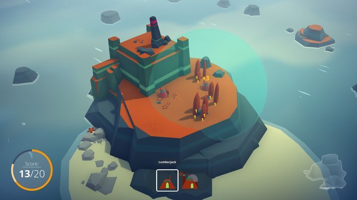 Podczas stawiania budynku widzimy za jakie obiekty lub budynki dostajemy dodatkowe punkty a za jakie je stracimy. - Islanders krok po kroku - porady i jak zacząć? - Islanders - poradnik do gry