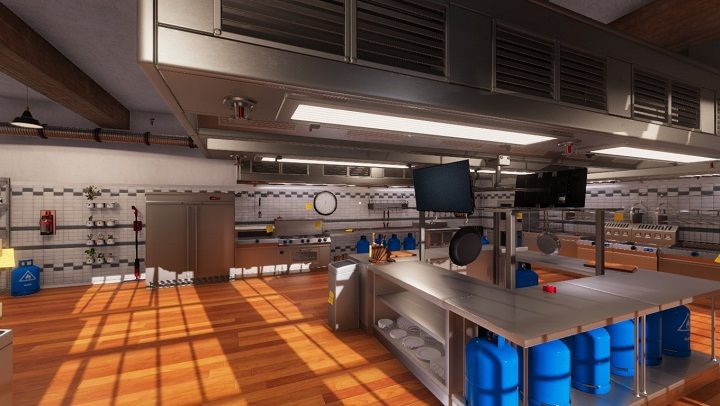 Tak wygląda Cooking Simulator na najwyższych ustawieniach graficznych. Zwróć uwagę, że cienie sa zdecydowanie bardziej realistyczne. - Konfiguracja i opcje gry Cooking Simulator - Cooking Simulator - poradnik do gry
