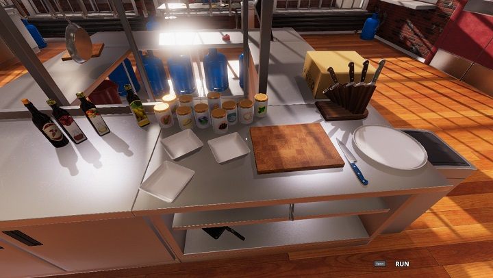 Przygotuj sobie miejsce pracy. - Przygotowania i schemat skutecznej pracy w Cooking Simulator - Cooking Simulator - poradnik do gry