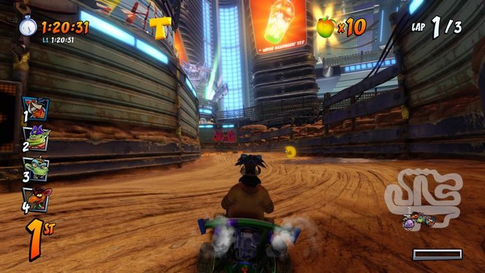 Litera R jest zaraz za literą C - Tryb CTR Challenge - Crash Team Racing w Crash Team Racing Nitro Fueled - Crash Team Racing Nitro-Fueled - poradnik do gry