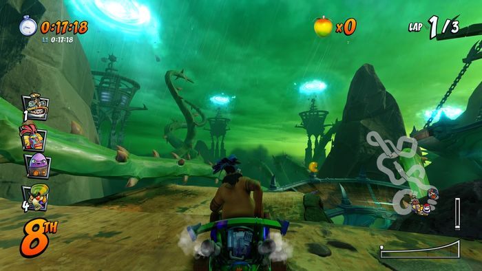 Litera T jest po drodze i jej nie pominiecie - Tryb CTR Challenge - Crash Nitro Cart w Crash Team Racing Nitro Fueled - Crash Team Racing Nitro-Fueled - poradnik do gry