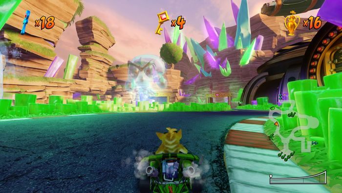 Ten obszar przy początku rozgrywki jest dla was niedostępny - Tryb Adventure w Crash Team Racing Nitro Fueled - Crash Team Racing Nitro-Fueled - poradnik do gry